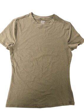 GAP Olive Green Crew Neck Short Sleeve Tee